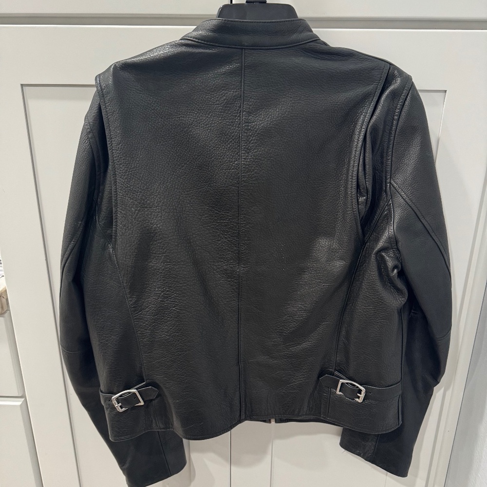 Gap Leather Moto Jacket - Size XL - Picture 4 of 6